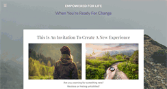 Desktop Screenshot of empoweredforlife.net
